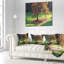 Coussin Lonely Beautiful Autumn Tree-207093945-146643122