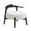 Chaises d'appoint rembourrées seulement, sans les tables