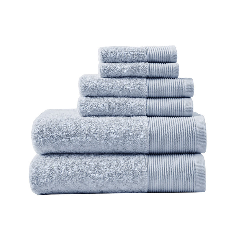 Serviette de bain, Bleu