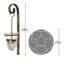 Applique murale suspendue Beselier
