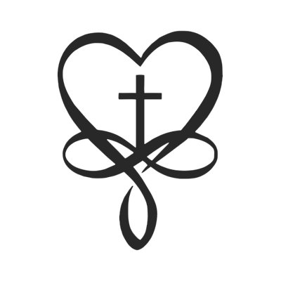 Heart Cross Wall Décor