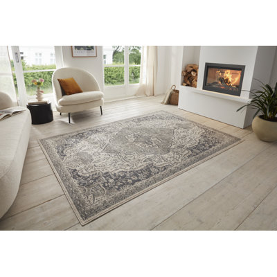 Terrain Ivory/Grey/Black Rug