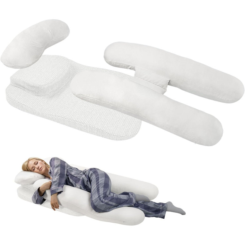 Système de coussin de couchette latéral Sound Sleep Comfort, Blanc