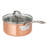 Viking 3-ply Copper Clad 13pc Cookware Set With Vented Glass Lids