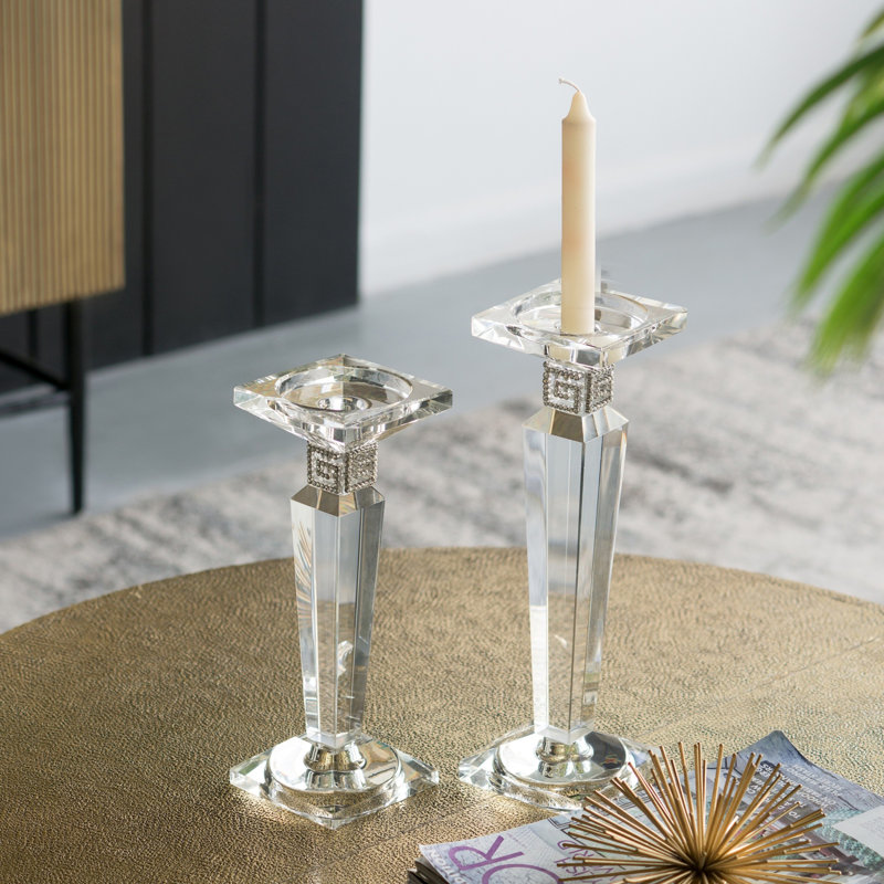 Chandelle en verre