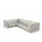 Pixel 119.25" Wide Outdoor U-Shaped Patio Sectional with Cushions-102743596-102743588