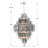 Quinzio 20 - Light Dimmable Tiered Chandelier