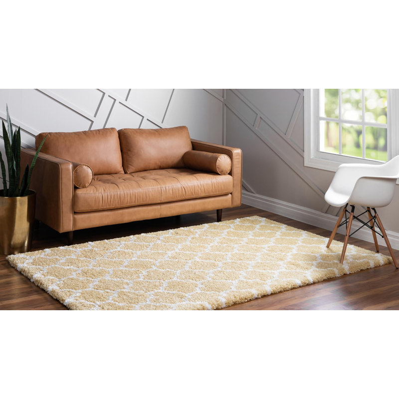 Burkart Shag Area Rug, Rectangle 152 x 244cm