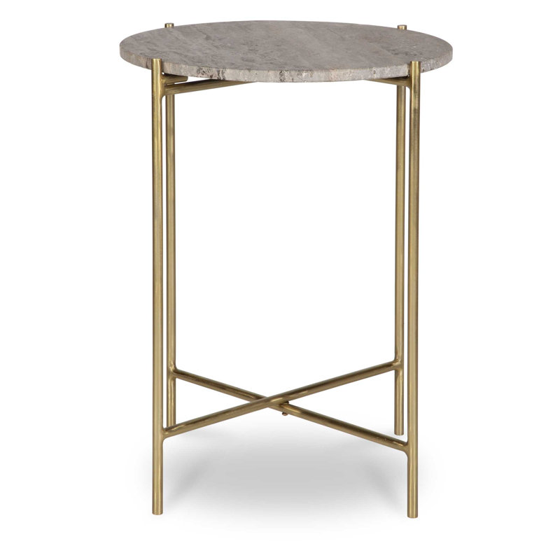 Maggy Marble Top End Table