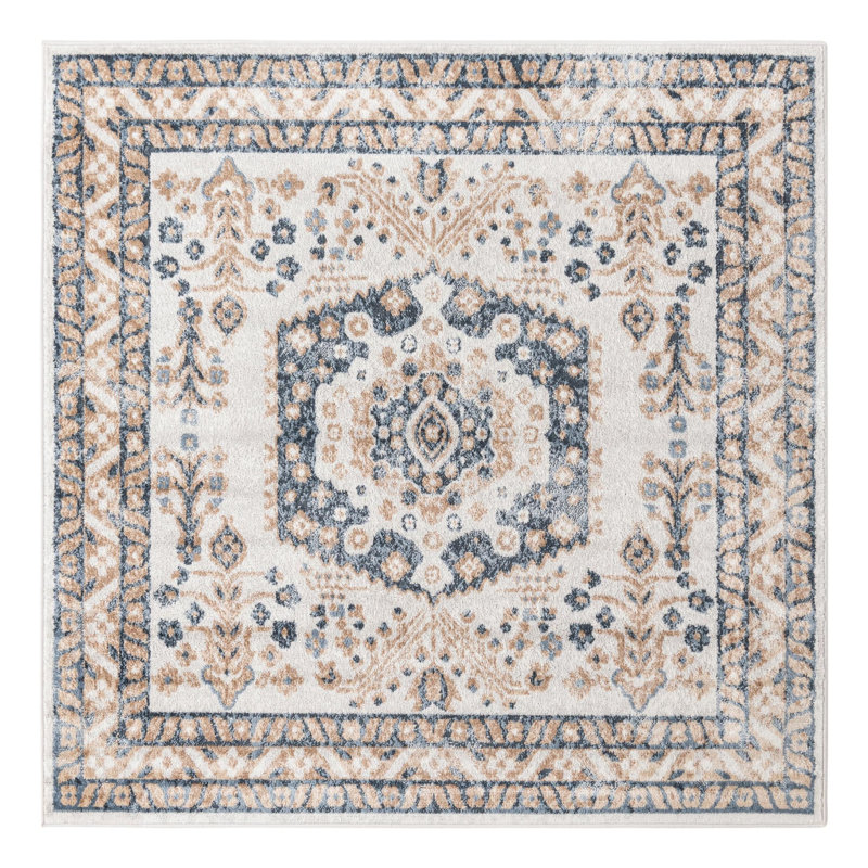 Bracamonte Oriental Indoor Rug, Square 5'4"