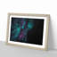 Lonely Love in Abstract - Picture Frame Graphic Art Print-55759909-55759914