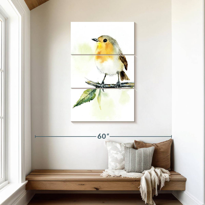 Brampt Robin Songbird, 45" H x 28" W