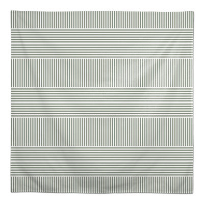 Shameka Striped Square Tablecloth