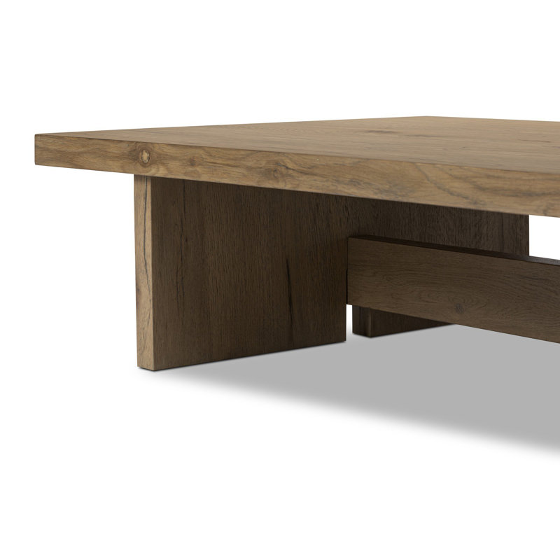 Isaac Coffee Table, Medium Brown