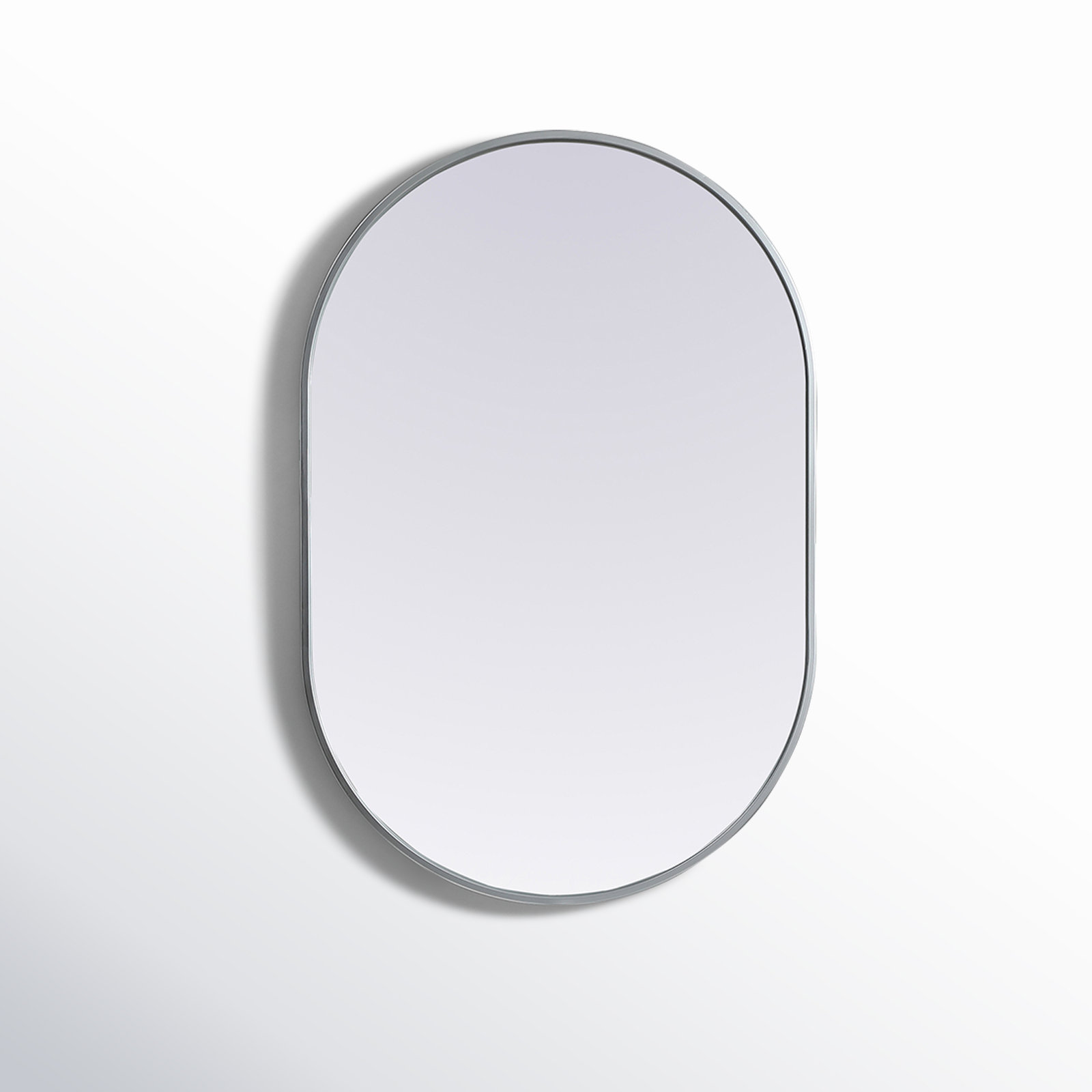 Sabine Accent Mirror, Silver, 36" x 24"