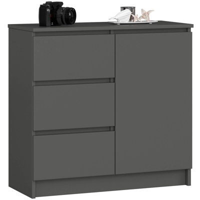 Steinarr 3 -Drawer Console
