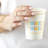 16 Piece Disposable Paper Plastic Paper New Baby Cups Disposable Party Supplies for 16 Guests