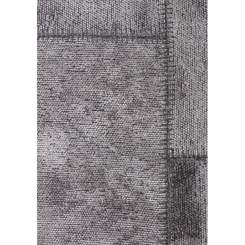 Rapture Patchwork Area Rug in Gray, Rectangle 7'10" x 9'10"