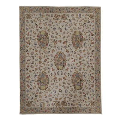 Flatweave Wool Oriental Area Rug