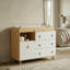 Commode à langer moderne avec rangement solide-1864334460
