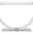 Hulet 48'' Glass Top Console Table