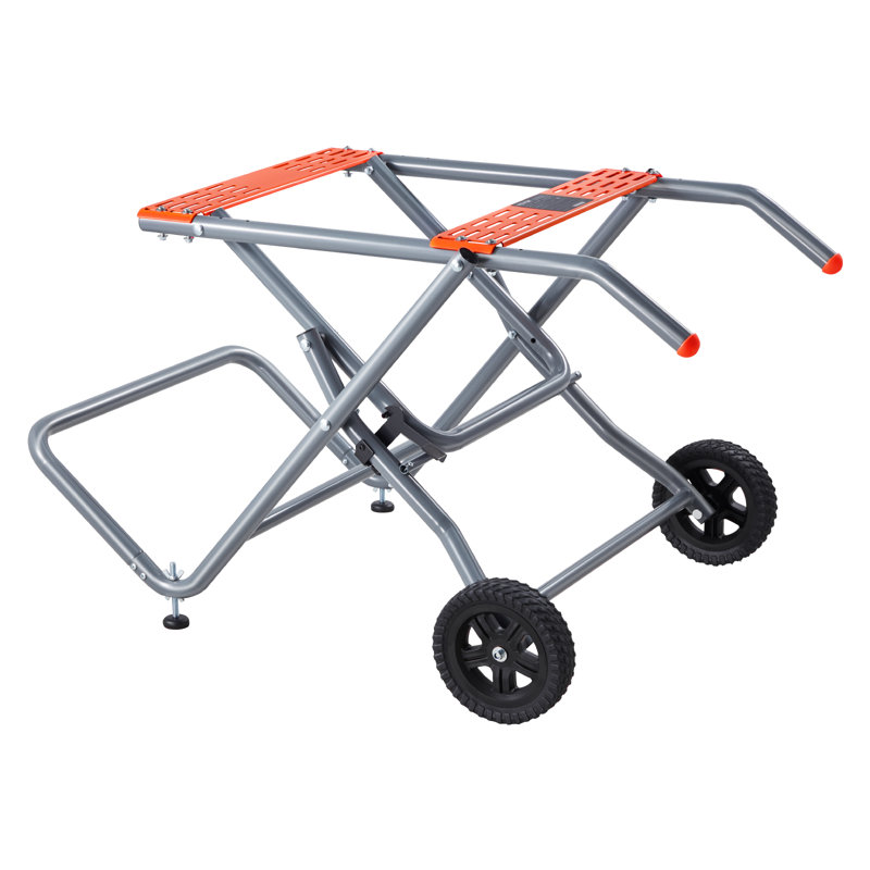 Support de scie à table portatif avec roues Capacité de charge de 350 lb