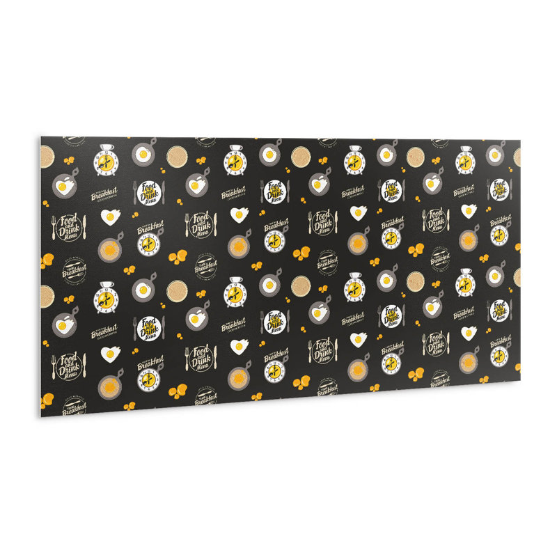 Nygaard 50 x 100 cm PVC Tile in Black