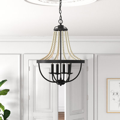Tyzer 4 - Light Dimmable Empire Chandelier
