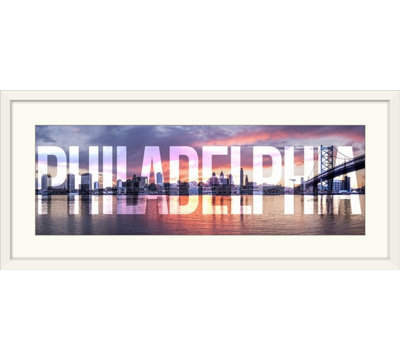 « philadelphia, transparent overlay », impression