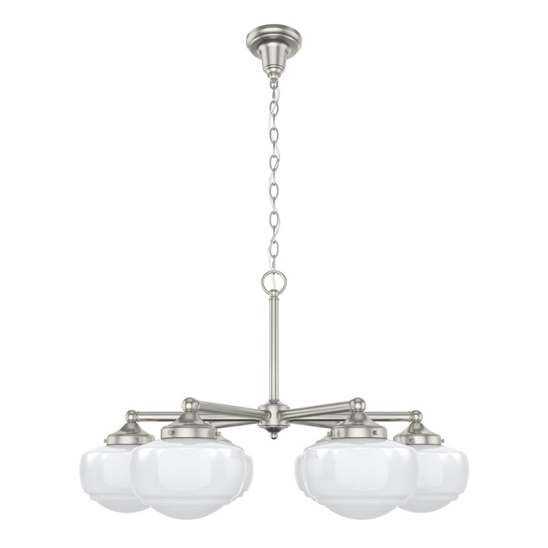 Plafonnier lustre 6 lumières Hunter Saddle Creek