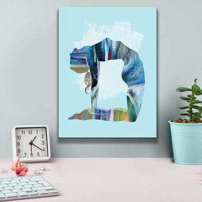 Art mural sur toile Epic Graffiti «Camel Pose Moon» par Tim Parker