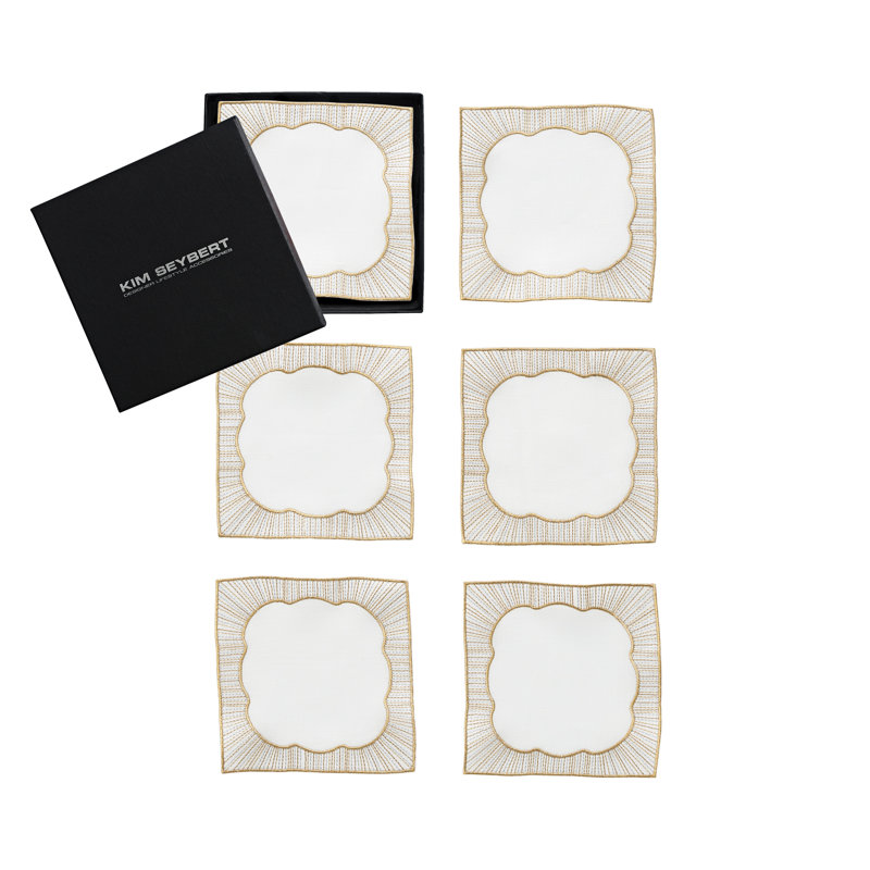 Frame Cocktail Napkin in a Gift Box