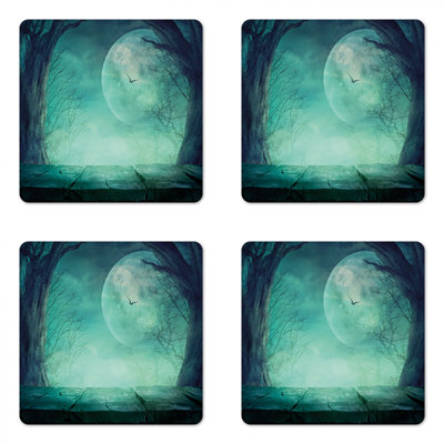 Square 4 Piece Coaster Set