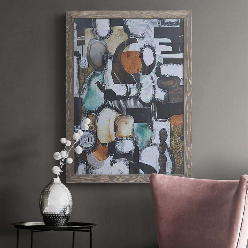 Day At The Spa, reproduction d'art sur toile, H 43,5 po x l 31,5 po x P 1 po, Encadré gris
