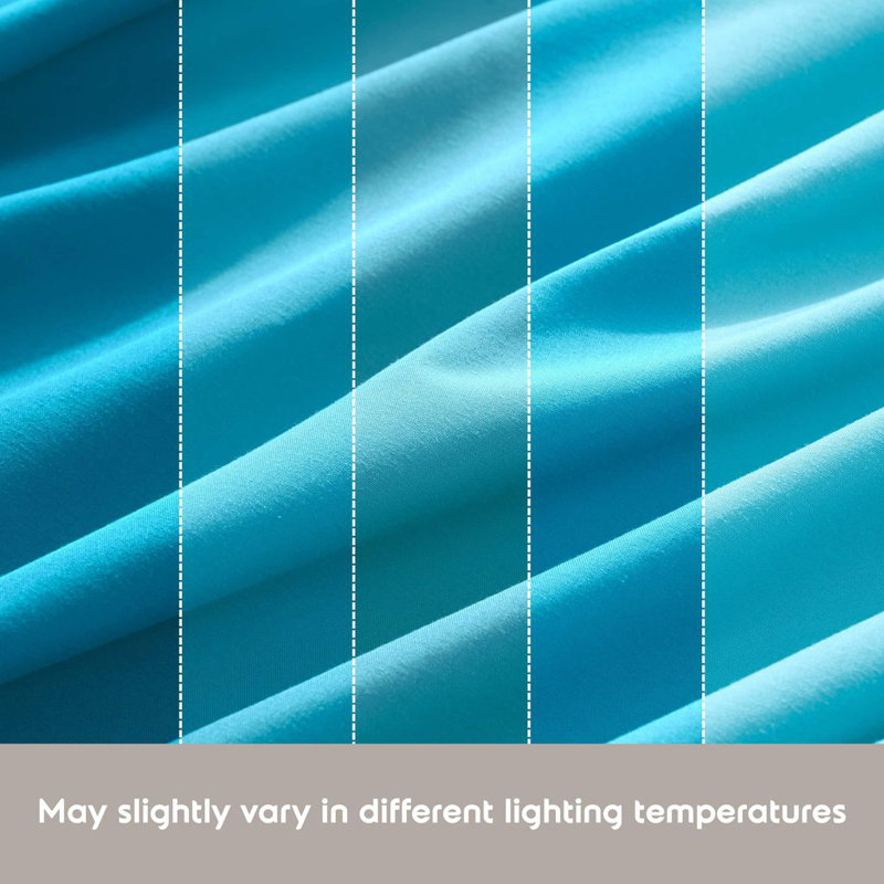 Ensemble de draps ultra doux et respirant Hotel Collection, Lit simple, Bleu de plage
