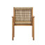 Chaises de salle à manger d'extérieur Ullman Modern Coastal Acacia-123431607