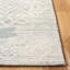 Tapis abstrait en laine / coton touffeté à la main Metro en gris naturel / gris clair-1292913908