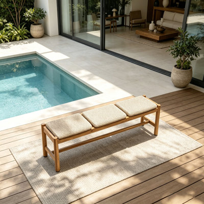 Banc de patio 3 places