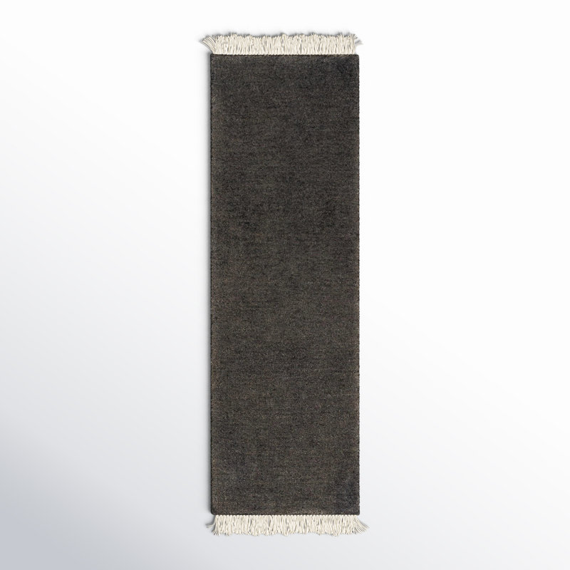 Clio Hand-Loomed Stain Resistant Wool Area Rug, Runner 3' x 10'