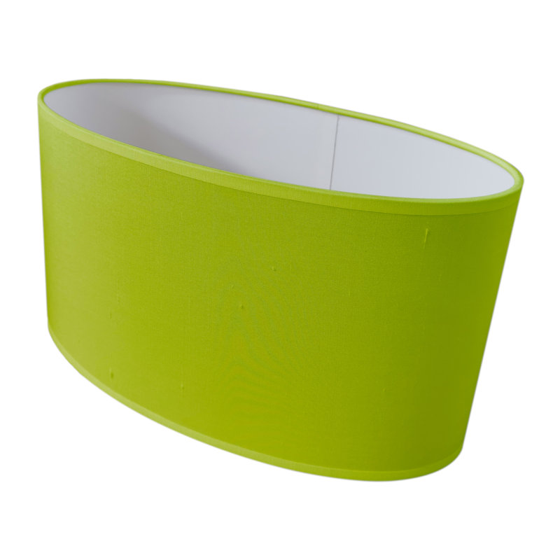 Muskegon 1 - Light White Unique/Statement Pendant, Lime, 30cm H x 50cm W x 25cm D
