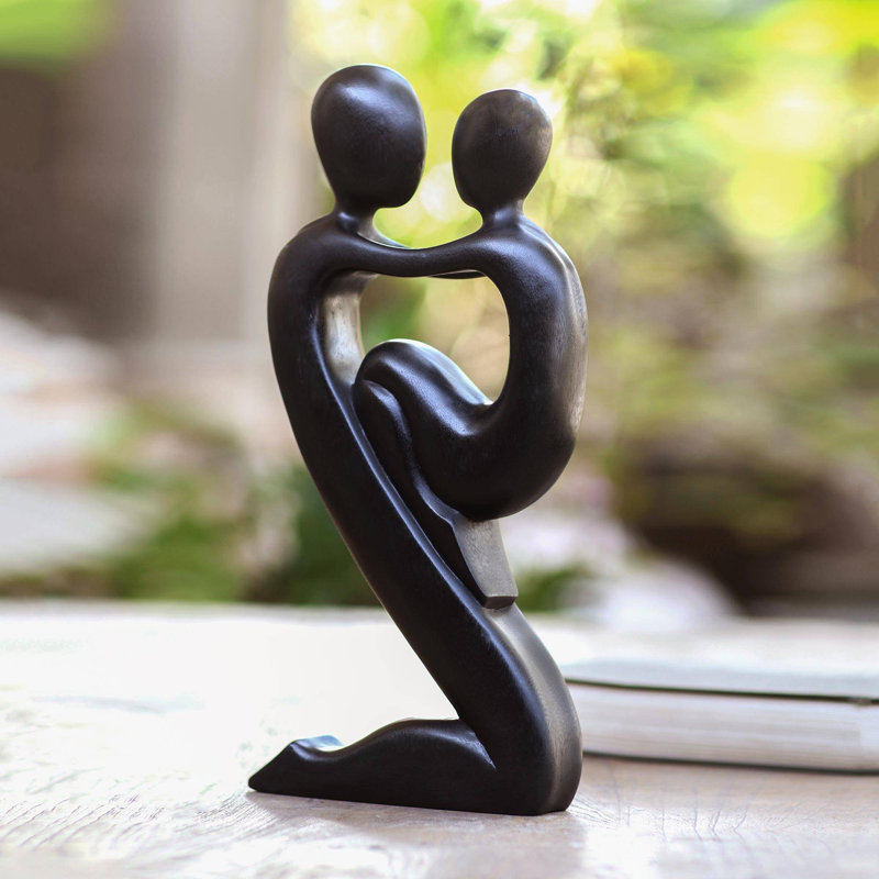 Wood Garden Statue