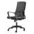 Ergonomic Mesh Office Chair Low Back Swivel Task Chair Rolling Workstation Seating Modern Design