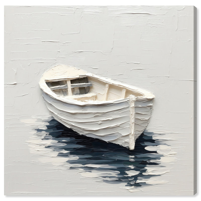" Rowing Boat II ", 20" H x 20" W x 0.8" D