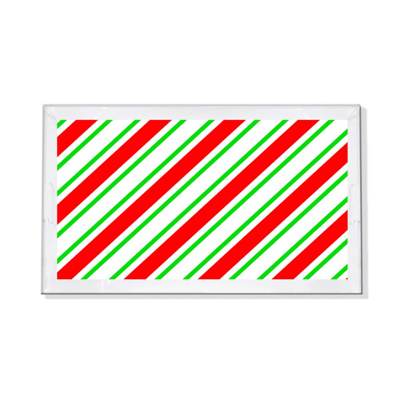 Plateau décoratif rectangulaire Candy, Classique