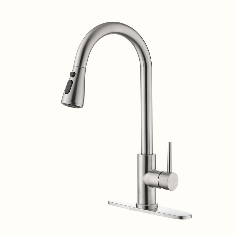 Robinets de cuisine, Nickel brossé