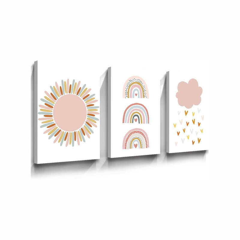Art mural sur toile soleil