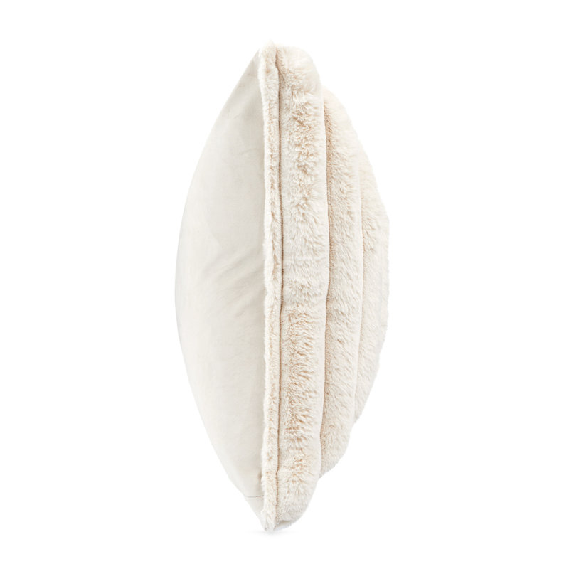 Square Pillow Cover & Insert, Cream