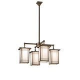 33" Wide Hyde Park Wright 4 Light Chandelier