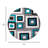 Gideon Collection Geometric Indoor Rug-951737748