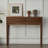 Retro-style simple brown console table-1231589866